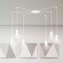 Emibig TRAKER 6 WH/WHITE 525/6 lampa wisząca 6x30W/GU10 IP20