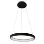 Italux ALESSIA 5280-840RP-BK-3 Zwis sufitowy 1x40W/LED 3000K