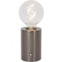 Lucide VIVO 52502/01/08 lampka stołowa 1x1w/e27 39lm 2700k ip20