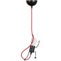 Emibig BOBI 1 BLACK 537/1 lampa wisząca 1x15W/E27 IP20