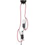 Emibig BOBI 2 BLACK 537/2 lampa wisząca 2x15W/E27 IP20