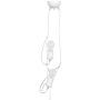 Emibig BOBI 2 WHITE 538/2 lampa wisząca 2x15W/E27 IP20