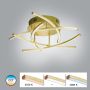 Fischer&Honsel Cross TW 20050 lampa sufitowa 5x4.5W/LED 2700K IP20