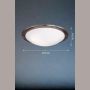 Fischer&Honsel Nantes 20073 plafon sufitowy 3x25W/E27  IP20