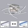 Fischer&Honsel Cross TW 20108 lampa sufitowa 5x4.5W/LED 2700K IP20