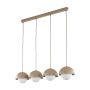 Tk Lighting BONO 10965 lampa wisząca 4x8W/G9   IP20