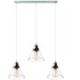 Altavola Design NEW YORK LOFT LA034/CL3_chrom lampa wisząca 3x40W/E27   IP20