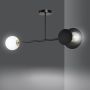 Emibig MINERVA 2 BLACK 612/2 lampa sufitowa 2x15W/E27 IP20
