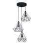 Prezent RIANO II. 61455 lampa wisząca 3x60W/E27 IP20