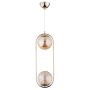 Alfa Oval 62250 lampa wisząca 2x40W/E14 IP20