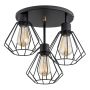 Alfa Tuet 62351 lampa sufitowa 3x60W/E27 IP20