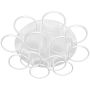Altavola Design Ledowe okręgi LA078/CE_12_in_3k_white lampa sufitowa 12x144W/LED 8600lm 3000K IP44