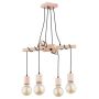 Alfa Anner 63151 lampa wisząca 4x60W/E27 IP20