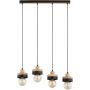 Alfa LARSO 63407 lampa wisząca 4x15W/E27   