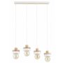 Alfa LARSO 63409 lampa wisząca 4x15W/E27   