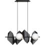 Emibig DRIFTON 4 BLACK 636/4 lampa wisząca 4x10W/E14 IP20
