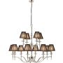Endon Stanford 63641 żyrandol 12x40W/E14  