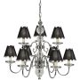 Endon Tilburg 63719 żyrandol 9x40W/E14  