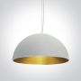 One Light Bowl Shade 63022B/W/BS lampa wisząca 1x20W/E27 IP20