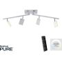 Paul Neuhaus PURE-MIRA 6356-95 lampa sufitowa 4x28W/LED 3400lm 2700-5000k ip20