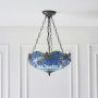 Interior1900 Dragonfly blue 64075 lampa wisząca 3x60W/E27 IP20