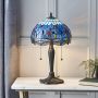 Interior1900 Dragonfly blue 64090 lampa stołowa 2x60W/E27 IP20