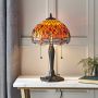 Interior1900 Dragonfly flame 64092 lampa stołowa 2x60W/E27 IP20