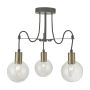 Prezent ABRAZO 64402 lampa sufitowa 3x40W/E14 IP20