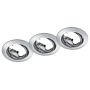 Trio JURA 650100306 downlight wpuszczany 3x15w/gu10   ip20