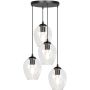 Emibig ISTAR 4 BL PREMIUM TRANSPARENT 679/4PREM lampa wisząca 4x15W/E27 IP20