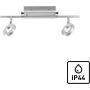 Paul Neuhaus SILEDA 6781-96 lampa sufitowa 2x15W/LED 1700lm 3000k ip44