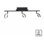 Paul Neuhaus SILEDA 6785-13 lampa sufitowa 3x22W/LED 2550lm 3000k ip44