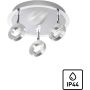 Paul Neuhaus SILEDA 6788-96 lampa sufitowa 3x22W/LED 2550lm 3000k ip44