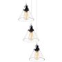 Altavola Design NEW YORK LOFT LA034/CO3_chrom lampa wisząca 3x40W/E27   IP20