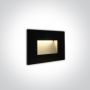 One Light The Glass Face 68076/B/W lampa schodowa 1x3W/LED 200lm 3000K IP65