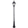 Lutec LONDON SOLAR 6951301189 lampa stojąca 3x6w/ 300lm 2700k ip44