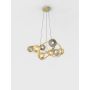 Aviano Lighting METZ 7015-804 lampa wisząca 8x3,5w/g9 3120lm 3000k 