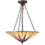 Interior1900 Dark star 70754 lampa wisząca 3x60W/E27 IP20