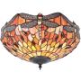Interior1900 Dragonfly flame 70721 plafon 2x60W/E27 IP20