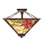 Interior1900 Lelani 70767 lampa sufitowa 2x60W/E27 IP20
