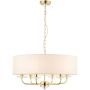 Endon NIXON 70561 żyrandol 6x40W/E14  