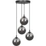 Emibig COSMO 4 BL PREMIUM GRAFIT 712/4PREM lampa wisząca 4x10W/E14 IP20
