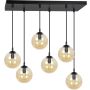 Emibig COSMO 6 BL MIODOWY 713/6 lampa wisząca 6x10W/E14 IP20