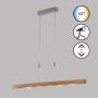 Fischer&Honsel SHINE-WOOD 61076 lampa wisząca 5x5.5W/LED 2700K IP20
