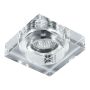Prezent ELEGANT GLASS FIX 71011 downlight 1x50W/GU10 IP20