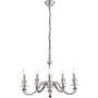 Endon FINSBURY 73598 żyrandol 5x60W/E14  