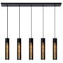 Lucide LIONEL 73406/05/30 lampa wisząca 5x40w/e27   ip20