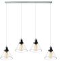 Altavola Design NEW YORK LOFT LA034/CL4_chrom lampa wisząca 4x40W/E27   IP20