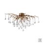 Paul Neuhaus ICICLE 8090-11 lampa sufitowa 4x40W/G9 230V IP20