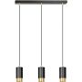 Emibig FUMIKO 3 BL/GOLD 817/3 lampa wisząca 3x30W/GU10 IP20